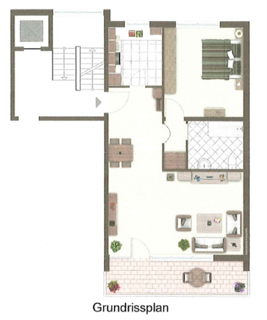Grundrissplan