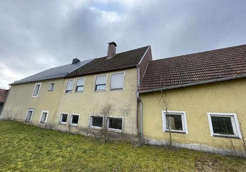 Ansicht Haus Rückseite - Dach teilweise neu