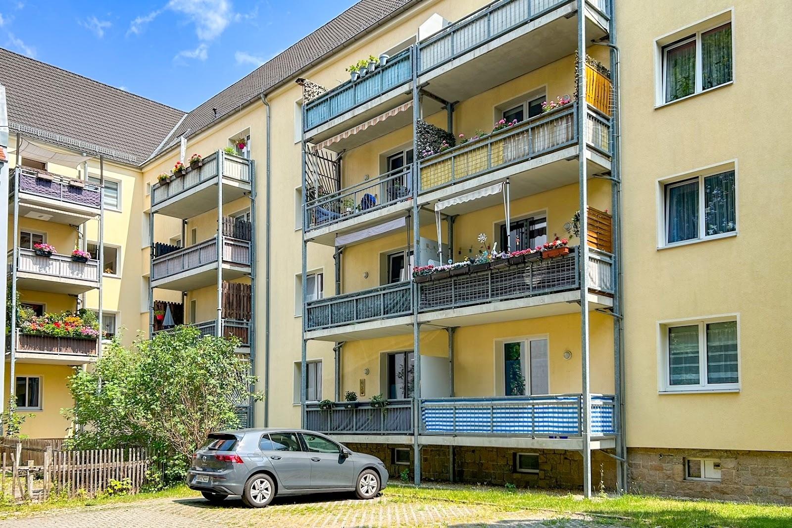Ansicht Balkonseite_Franz-Mehring-Straße 31, 31a
