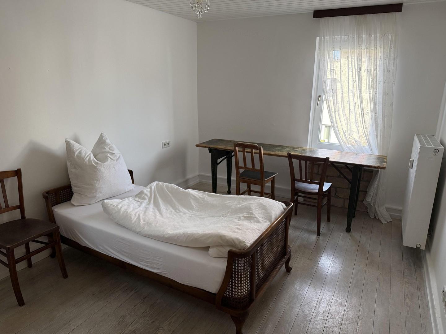 WG-Zimmer mit Nordfenster