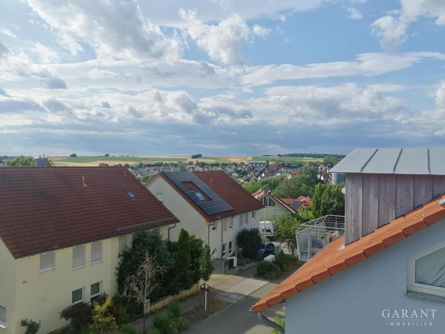 Ausblick nach Nordwesten