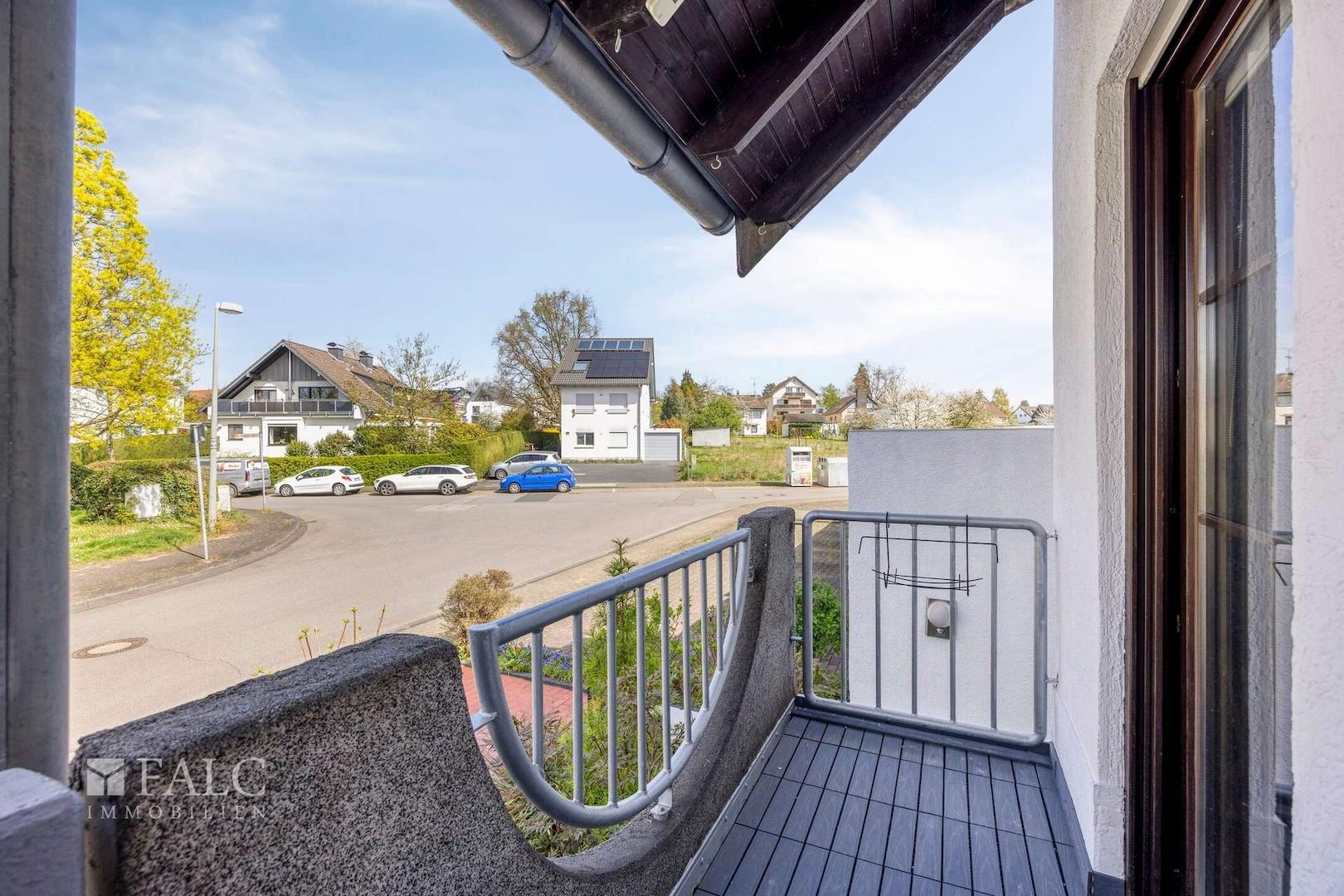 Kleiner Balkon an der Küche