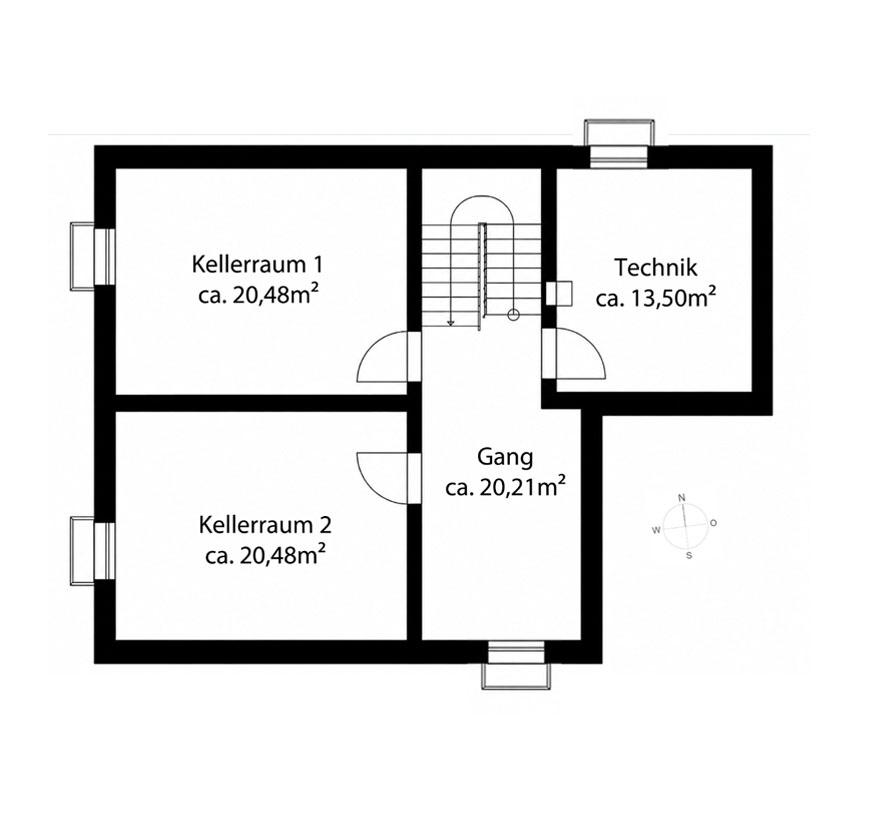 Grundriss Kellergeschoss