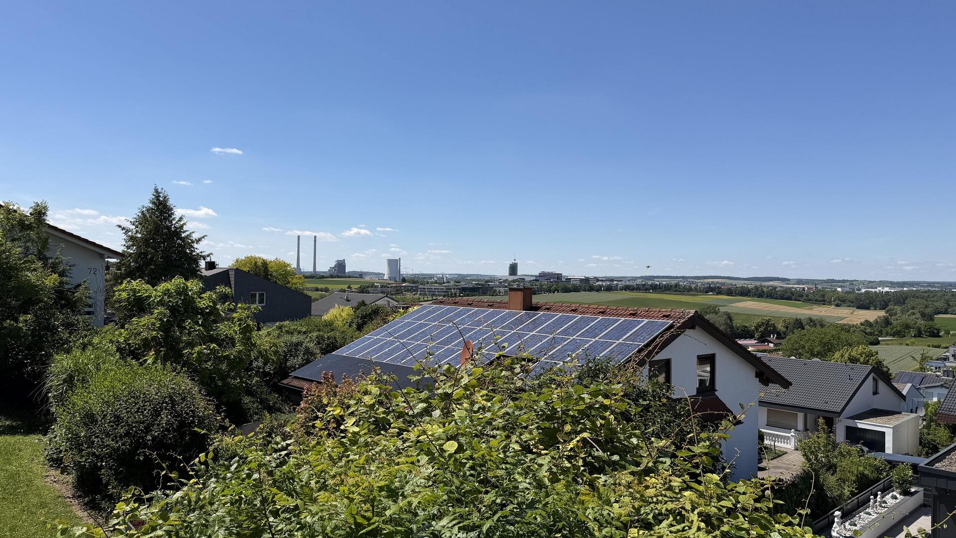 Ausblick Balkon