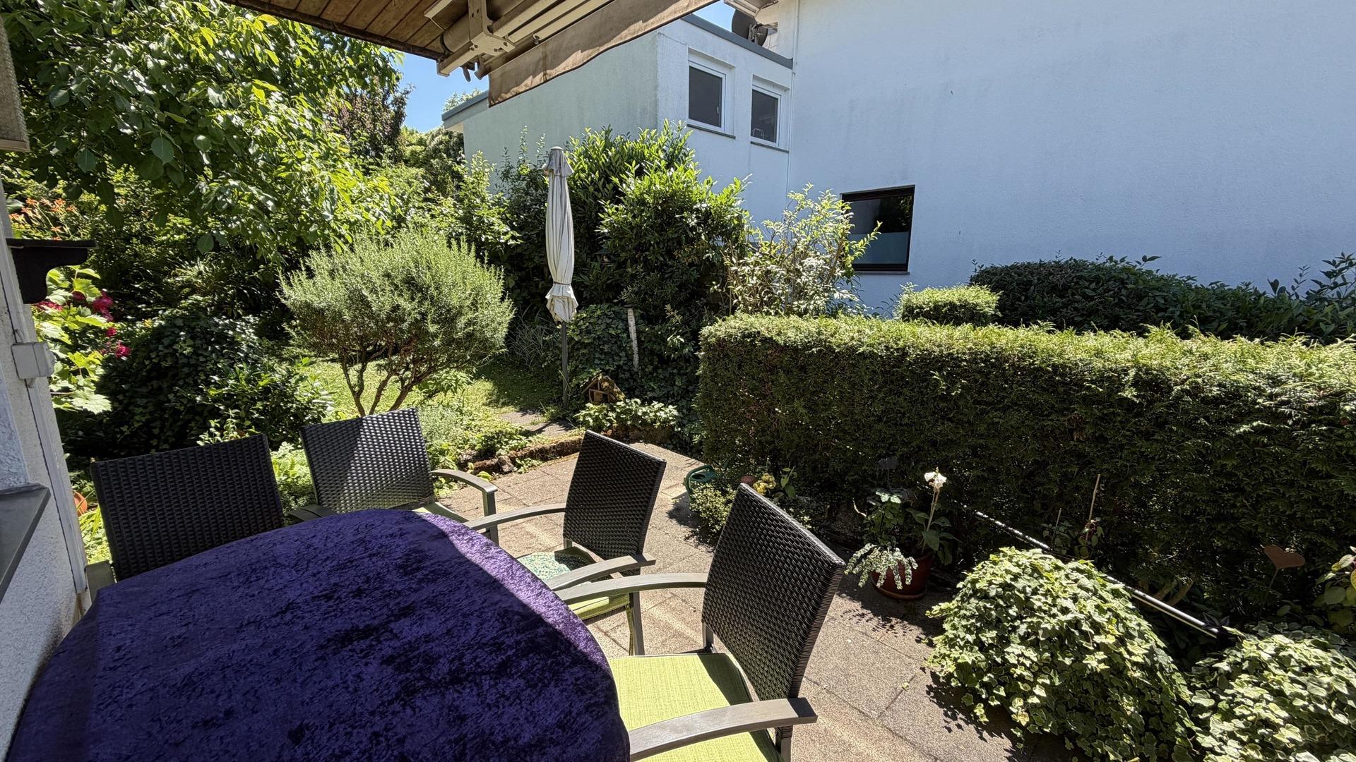 Gemütliche Terrasse