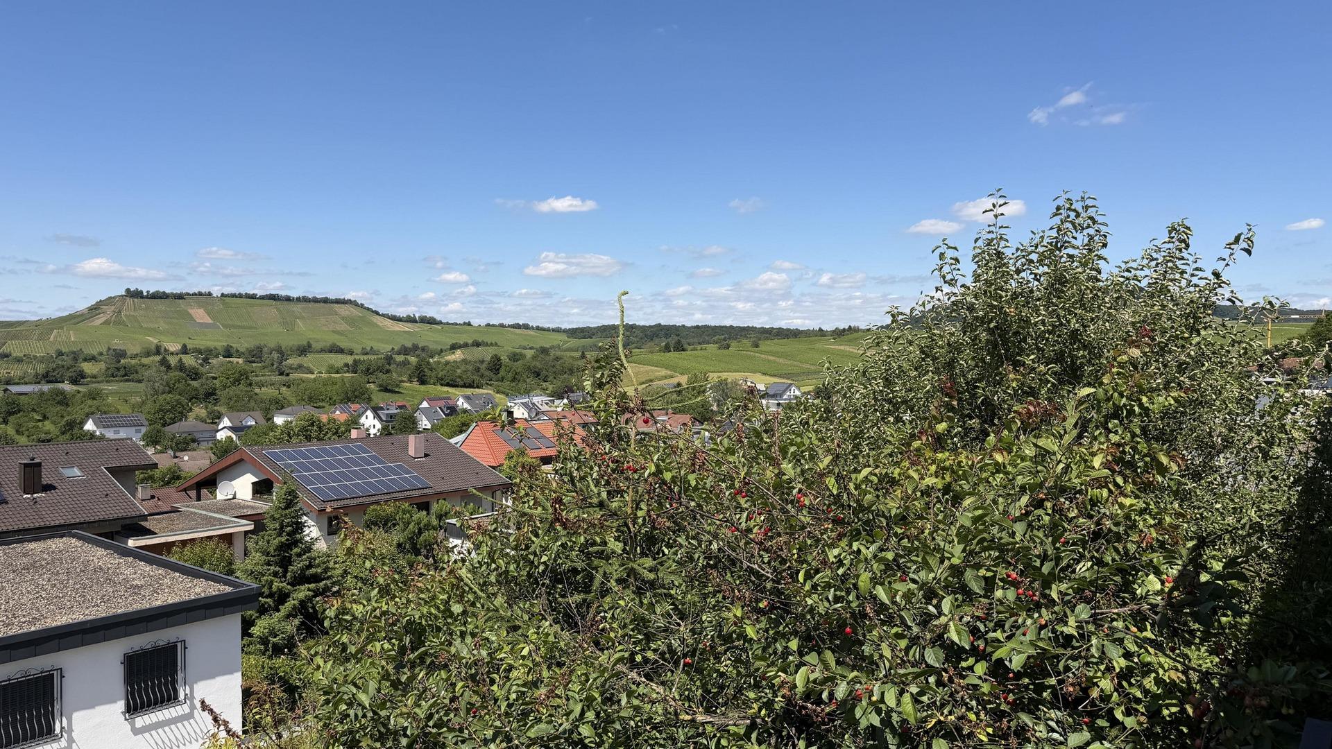 Ausblick Balkon