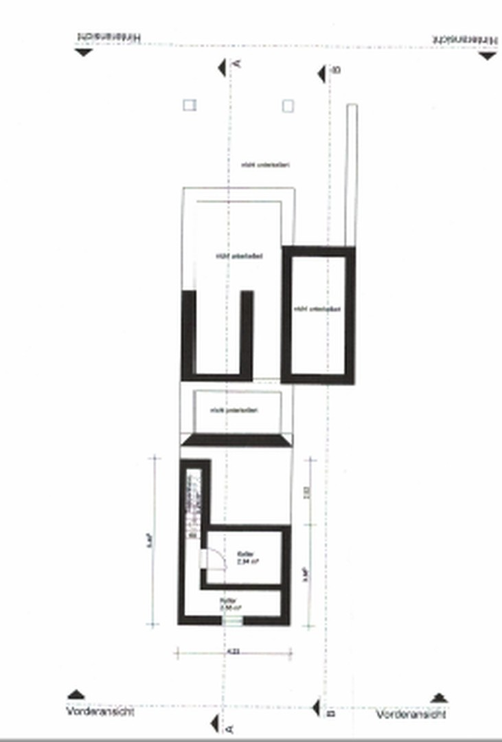 Grundriss Keller