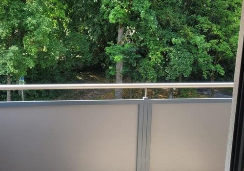 Blick vom Balkon