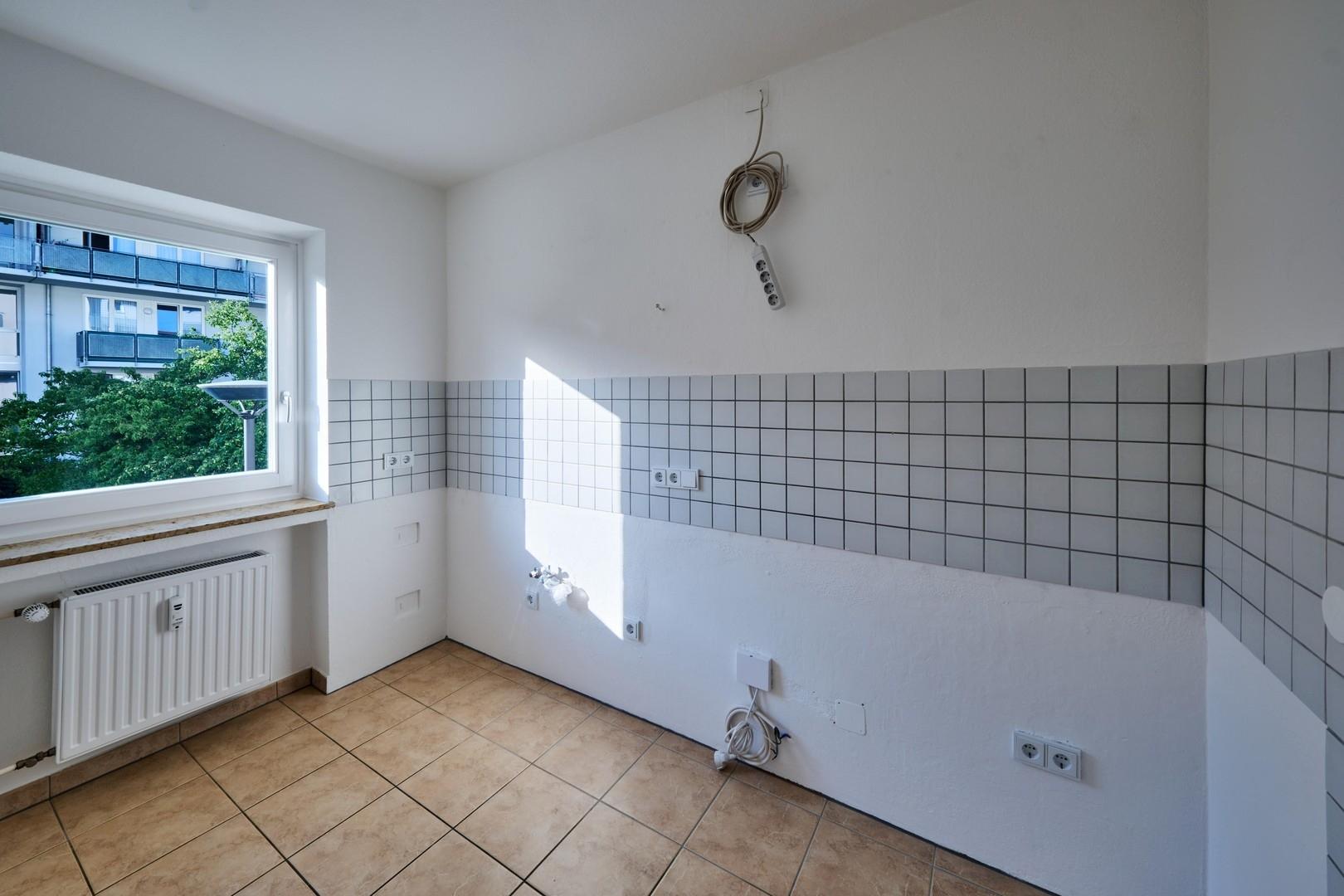 Küche mit Fenster