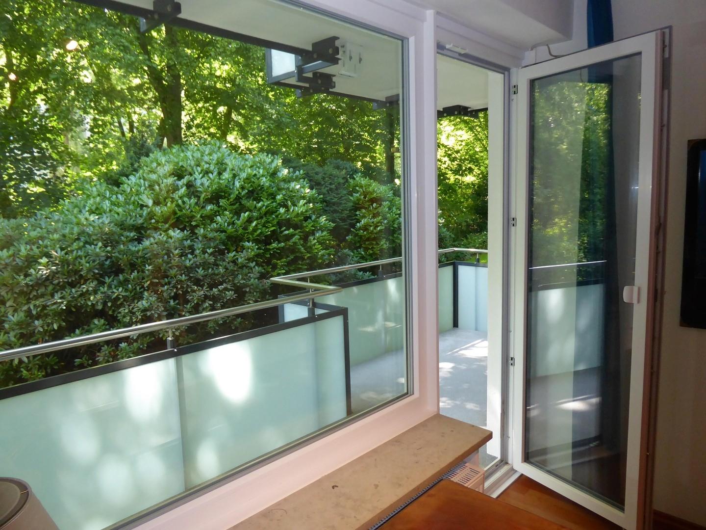 Zweites Balkonzimmer, Balkon