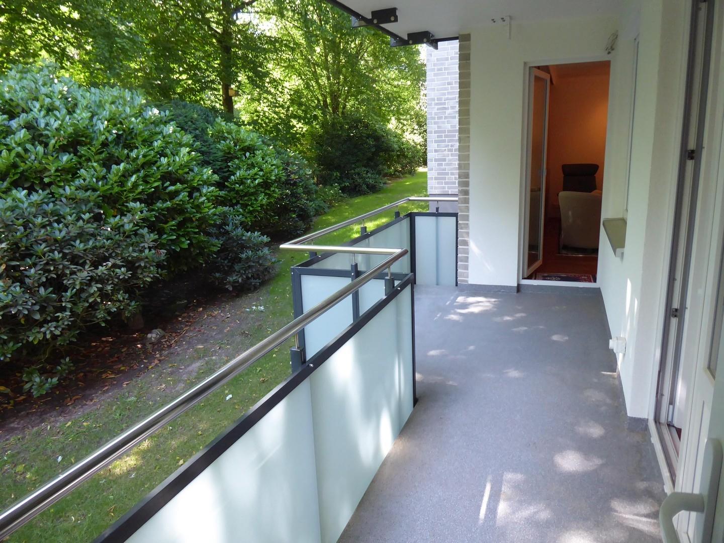 Balkon vom 2. Balkonzimmer aus