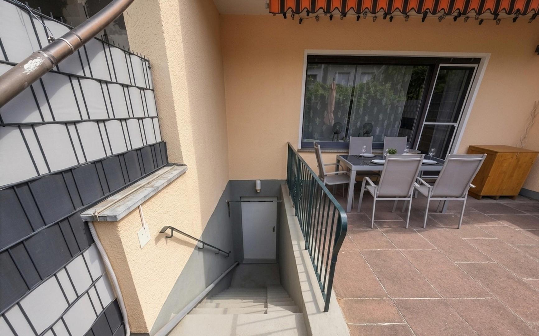 Überdachte Terrasse