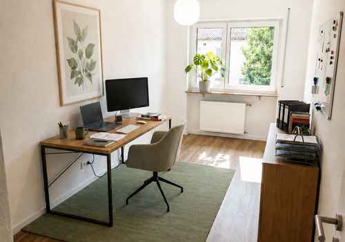 Visualisierung - Arbeitszimmer