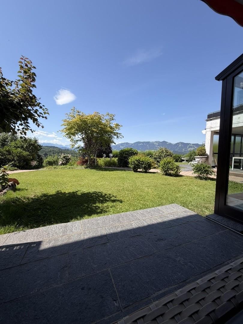 Ausblick Terrasse