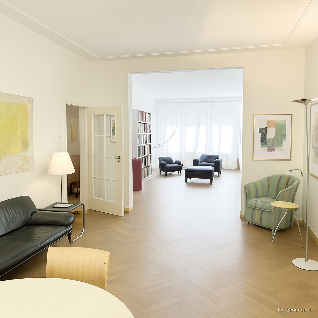 Blick Esszimmer - Wohnzimmer