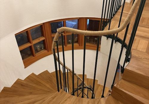 Holztreppe