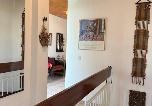 Ansicht Flur mit Treppenhaus