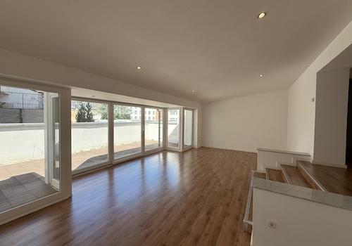 Ansicht Wohn,- Esszimmer