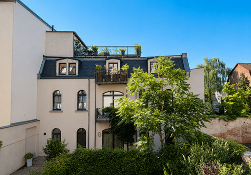 Ausblick Hinterhaus