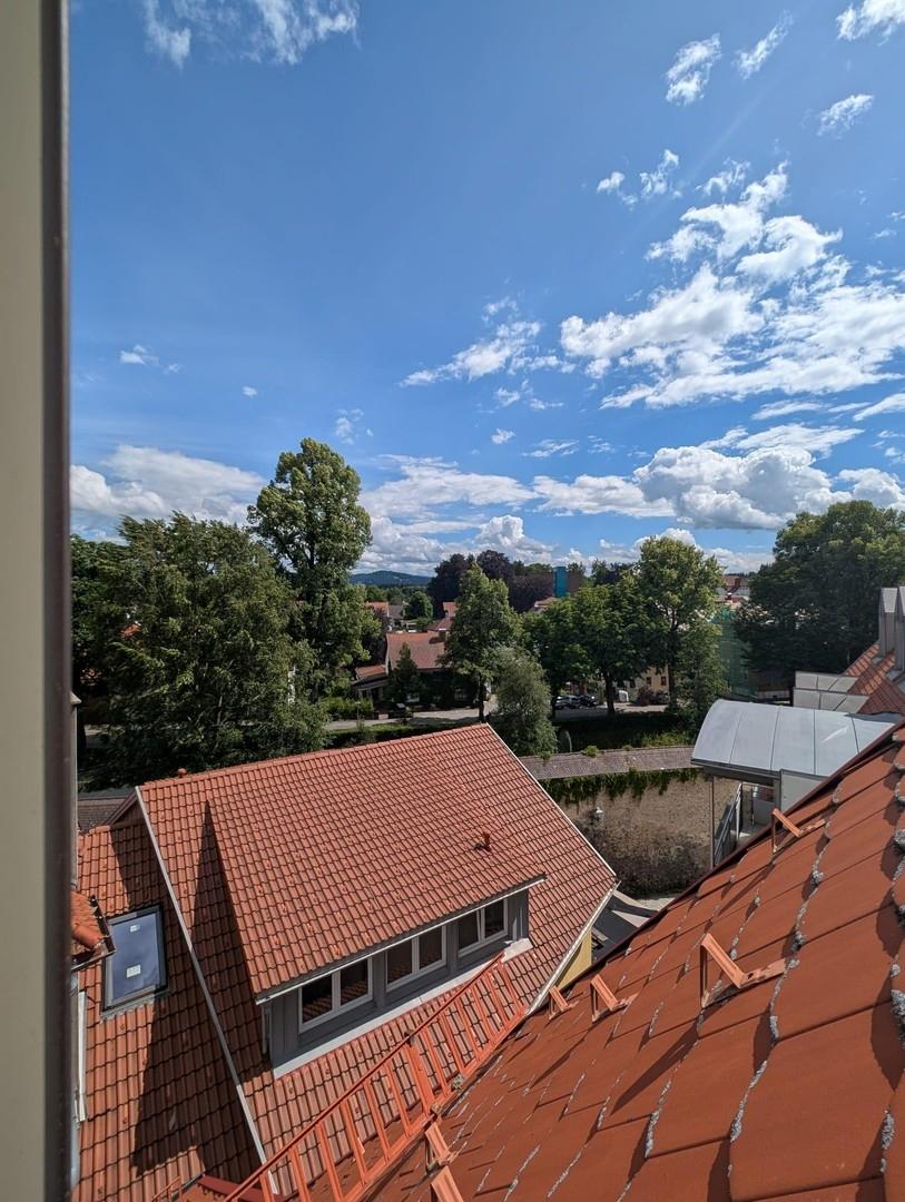 Ausblick Richtung Stadtmauer