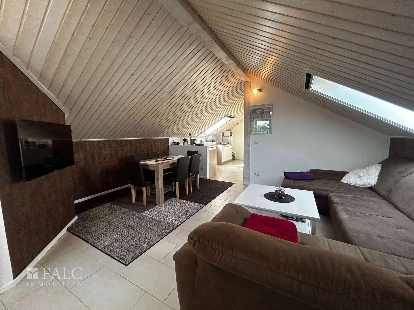 Wohnzimmer Dachgeschoss