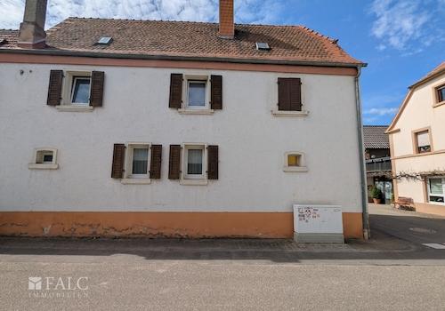 Seitenansicht Haus
