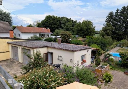 Garage Anbau von oben