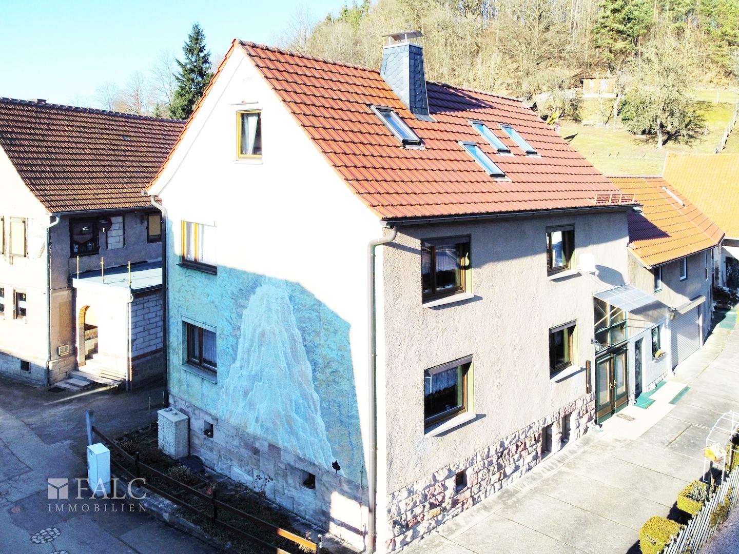 Hausansicht Giebel