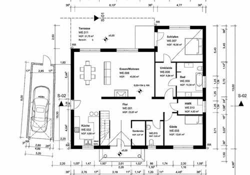 Grundriss EG