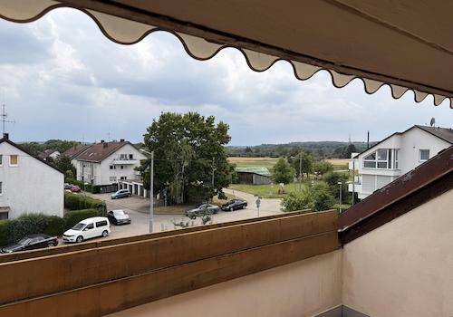 Ausblick von der Dachterrasse