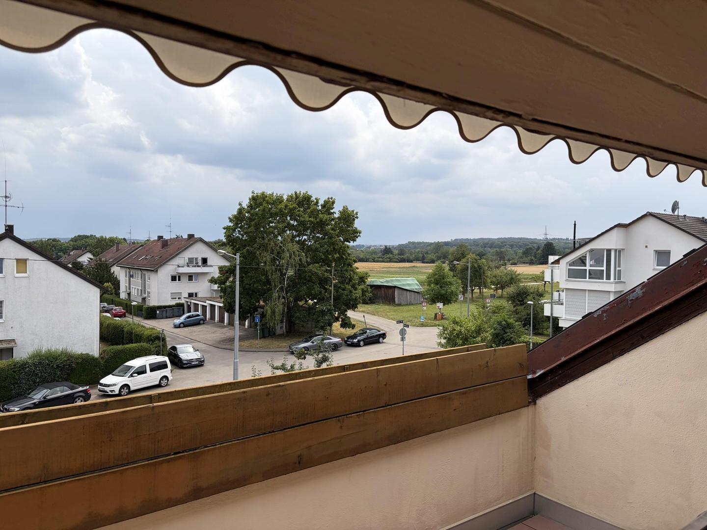 Ausblick von der Dachterrasse
