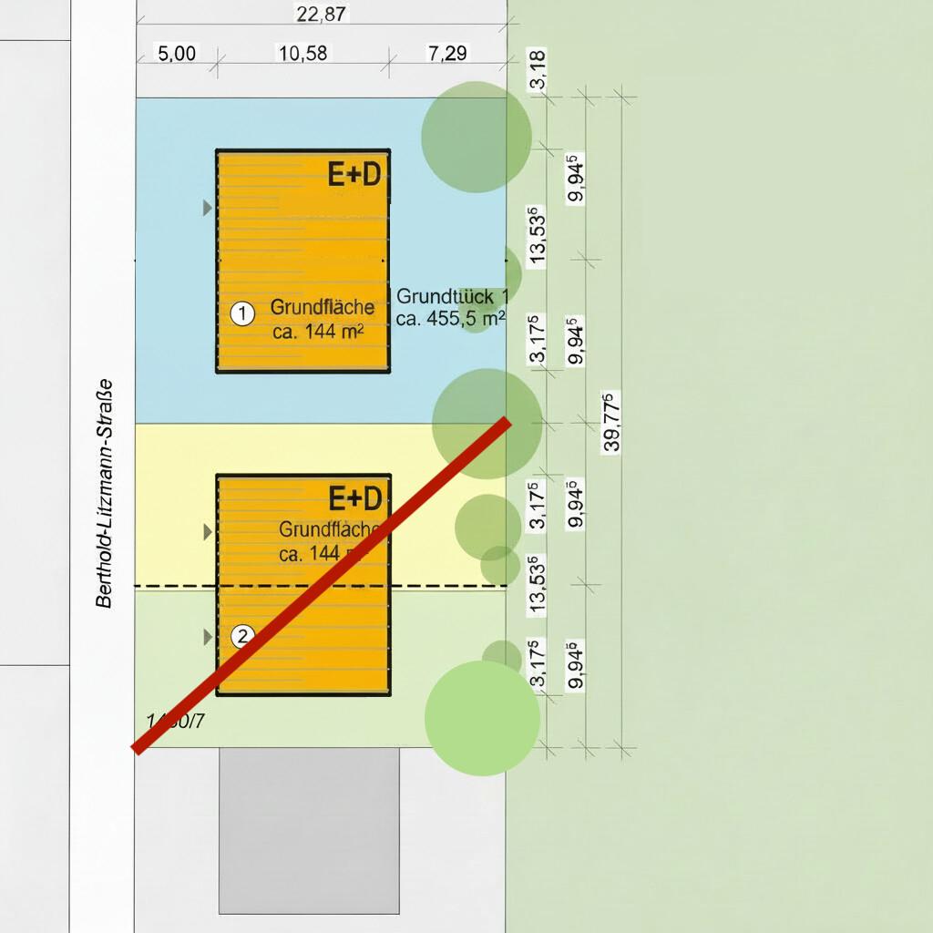 Lageplan Grundstück BLS 6