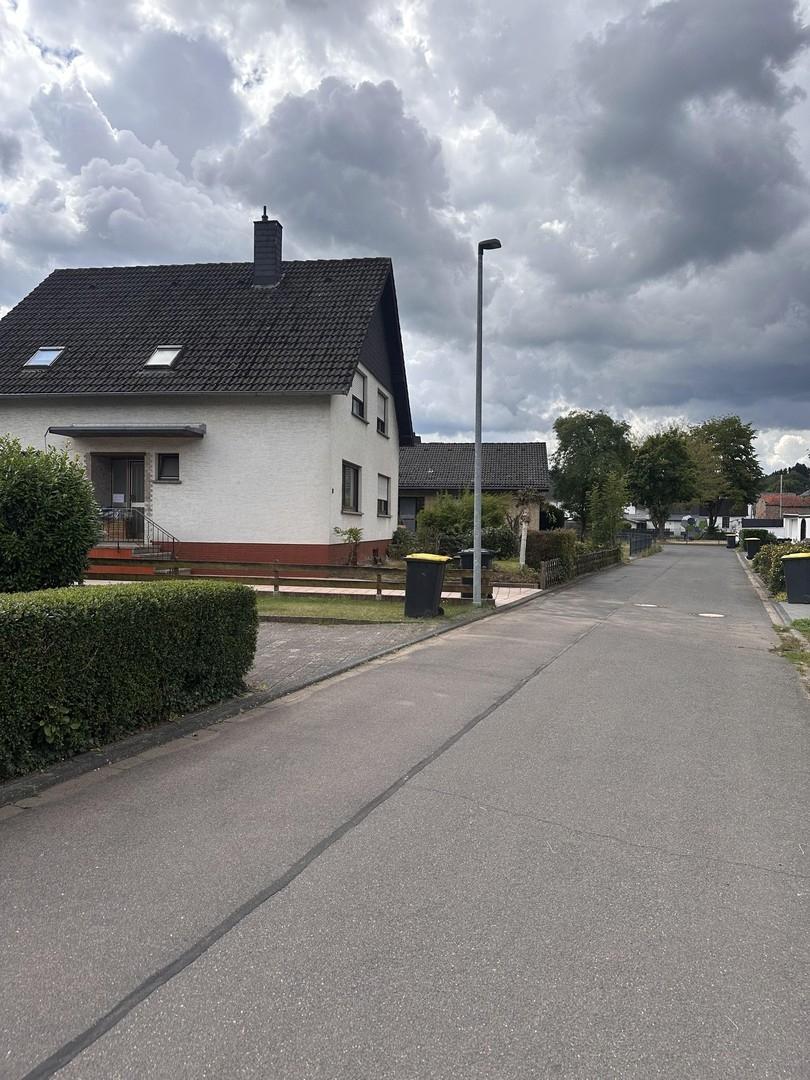 Seitenansicht Wohnstraße