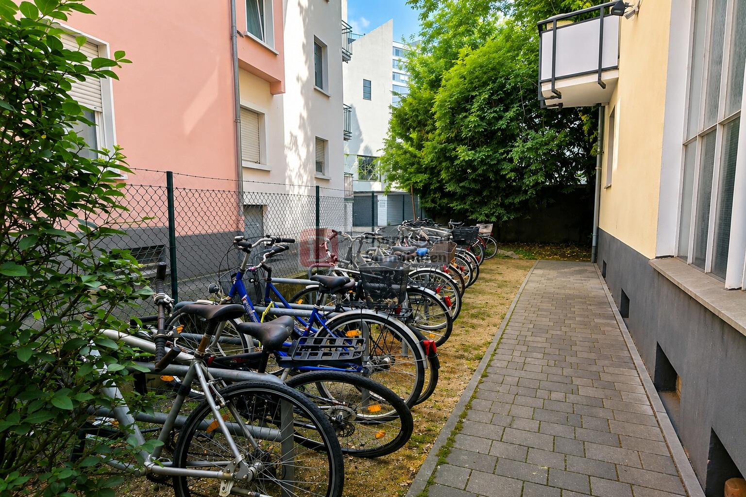Fahrradabstellbereich