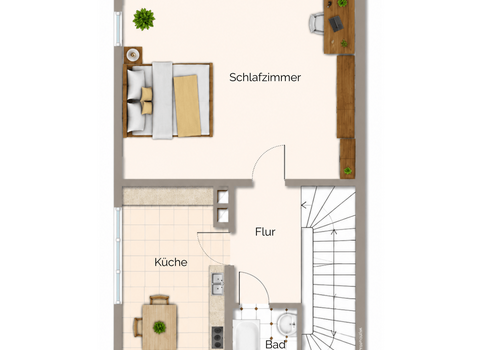 Grundriss Dachgeschoss 