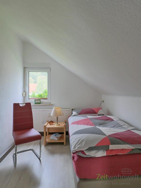 Blick ins Schlafzimmer