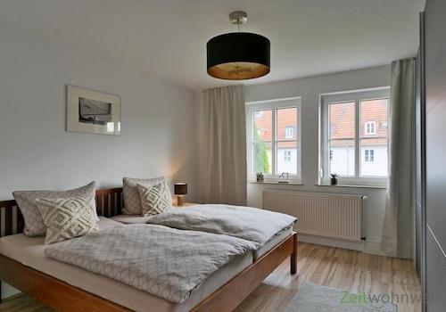 Blick ins Schlafzimmer