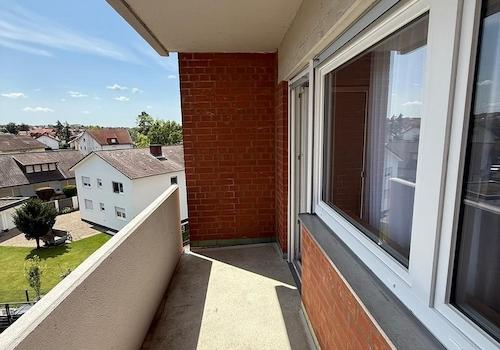 Balkon mit Ostausrichtung