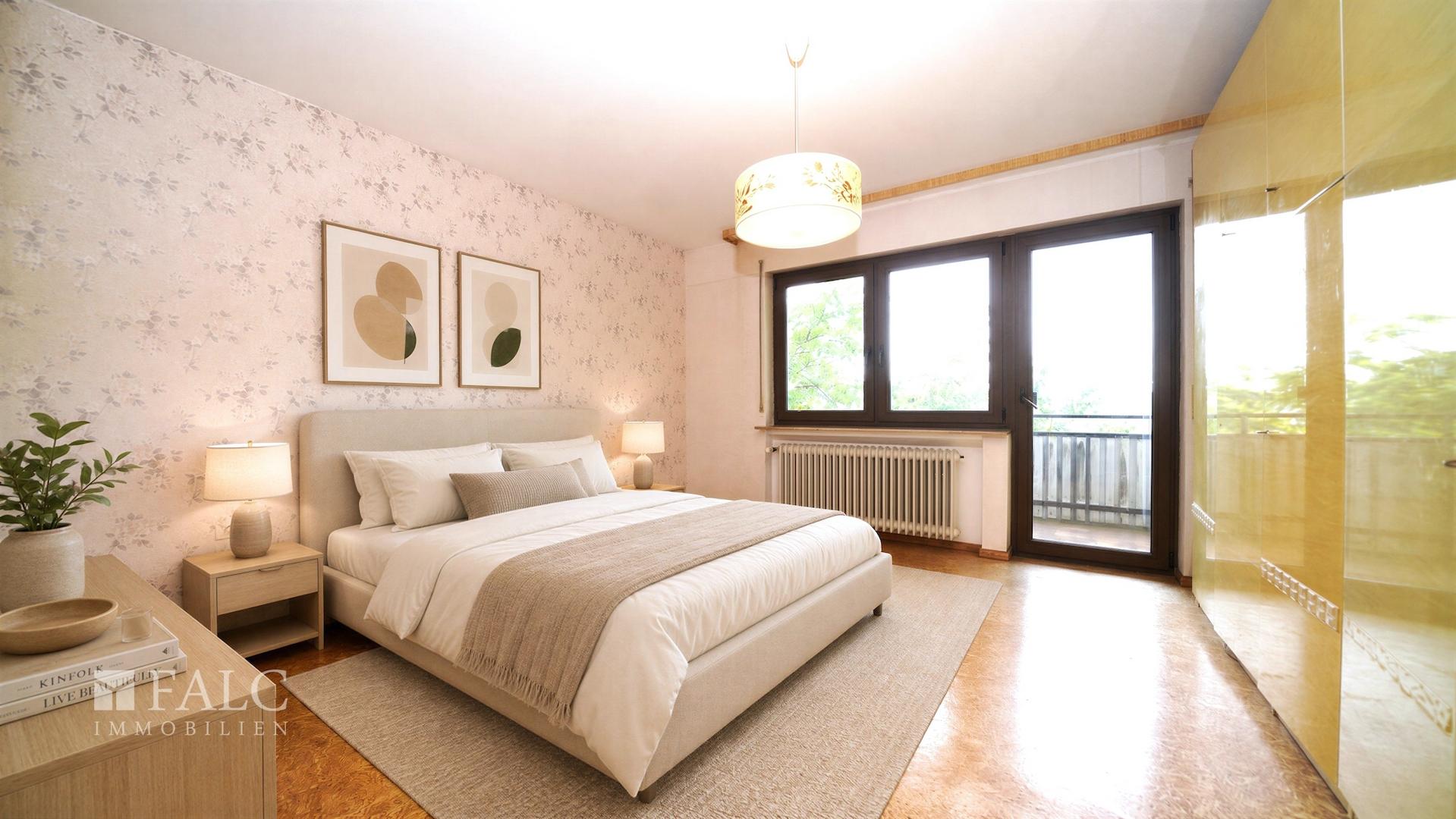Schlafzimmer EG links (Vis.)