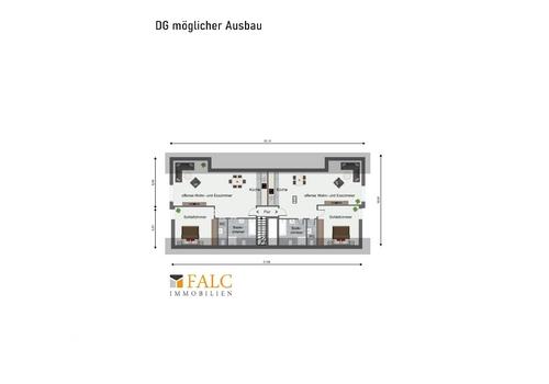 DG mögl. Ausbau - 2 Wohnungen