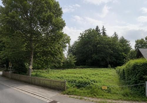 Grundstück im Sommer