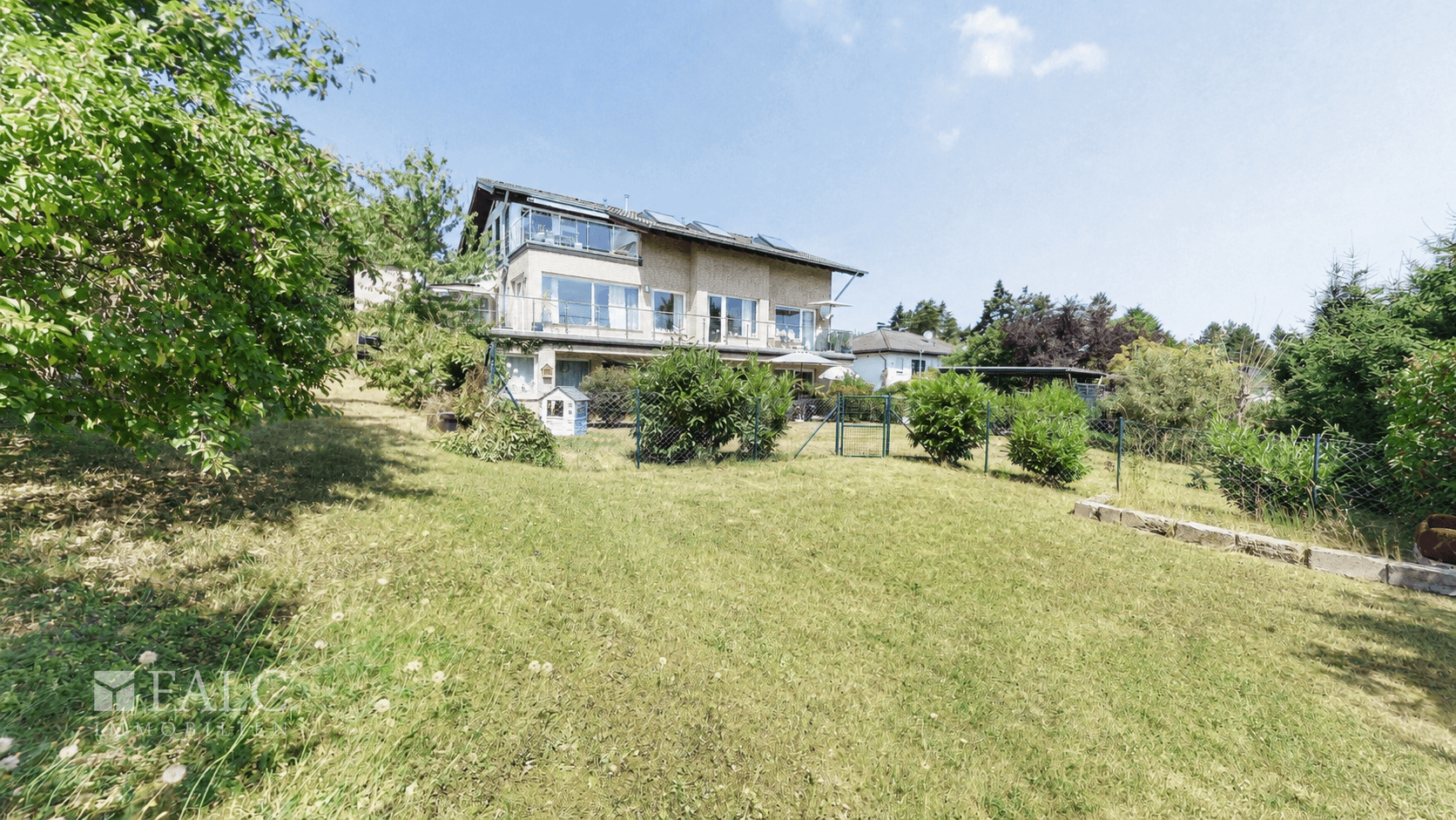 Hausansicht Gartenseite