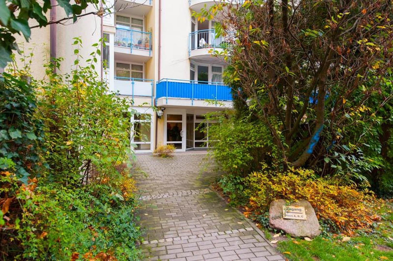 Außenansicht Eingangsbereich