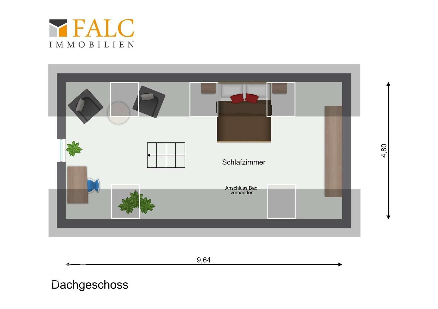 Grundriss Dachgeschoss
