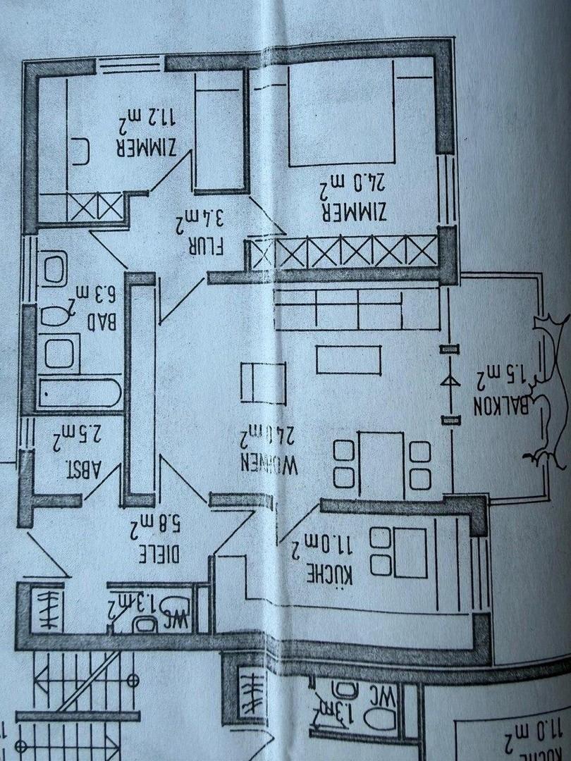 Grundriss Wohnung 