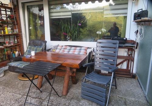 Terrasse vor SZ