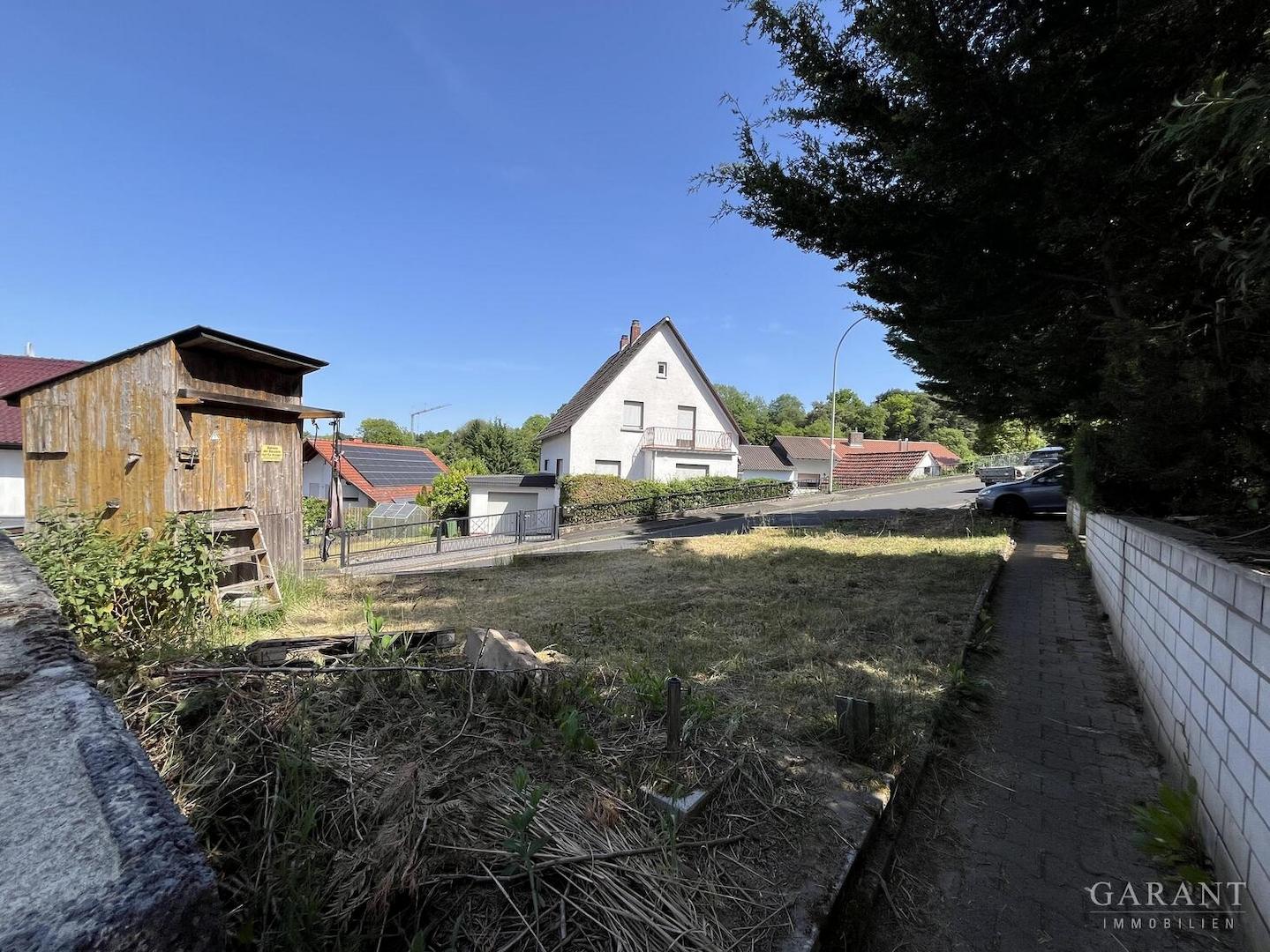 Blick Richtung Straße