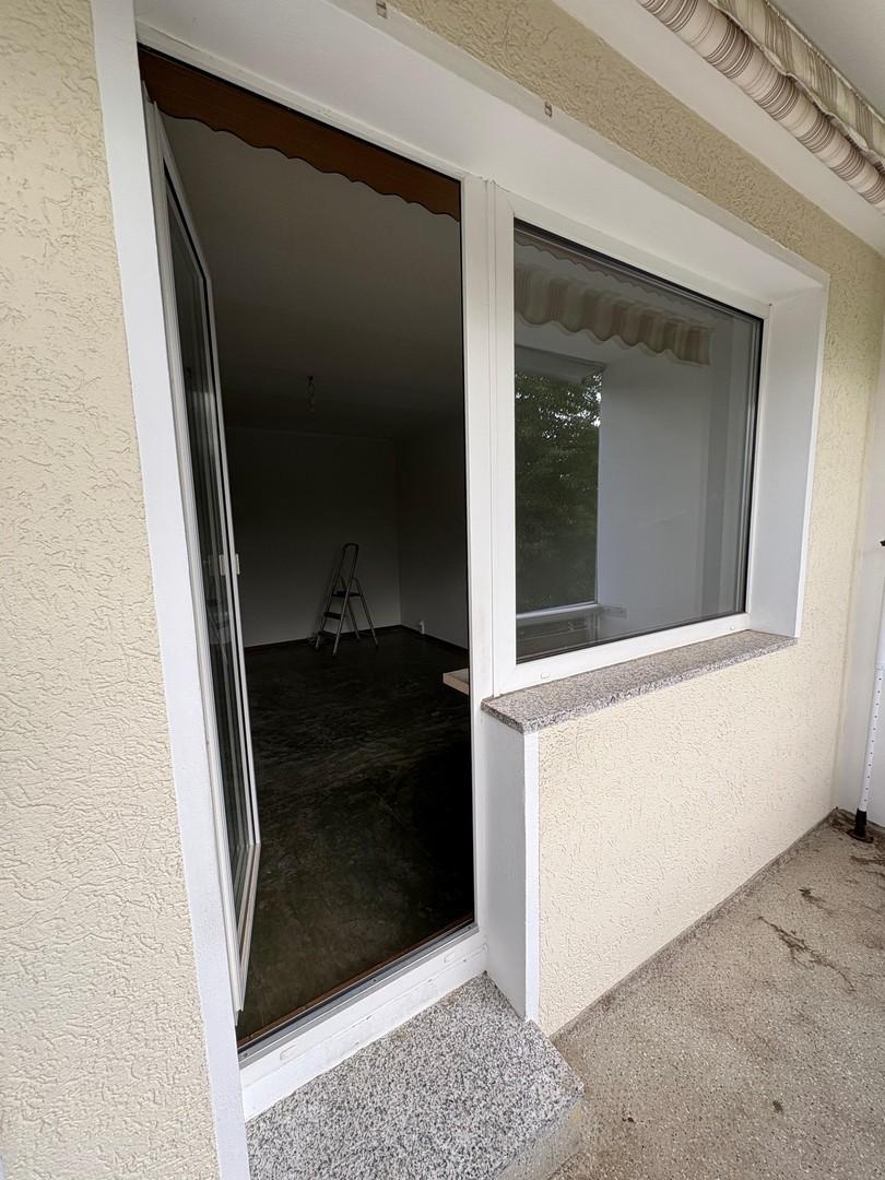 Balkon Zugang zum Wohnzimmer
