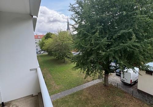 Ausblick Balkon
