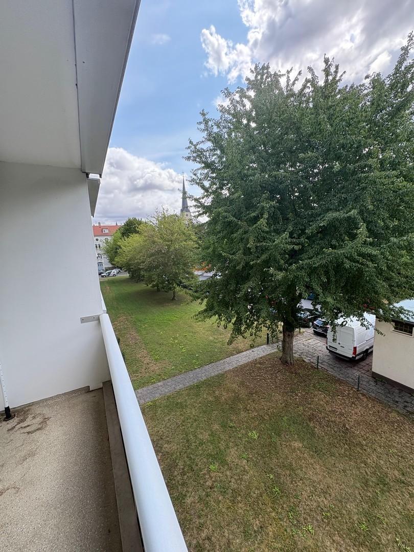 Ausblick Balkon